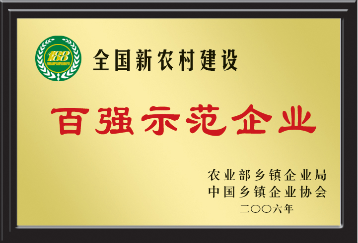 百強示範企業